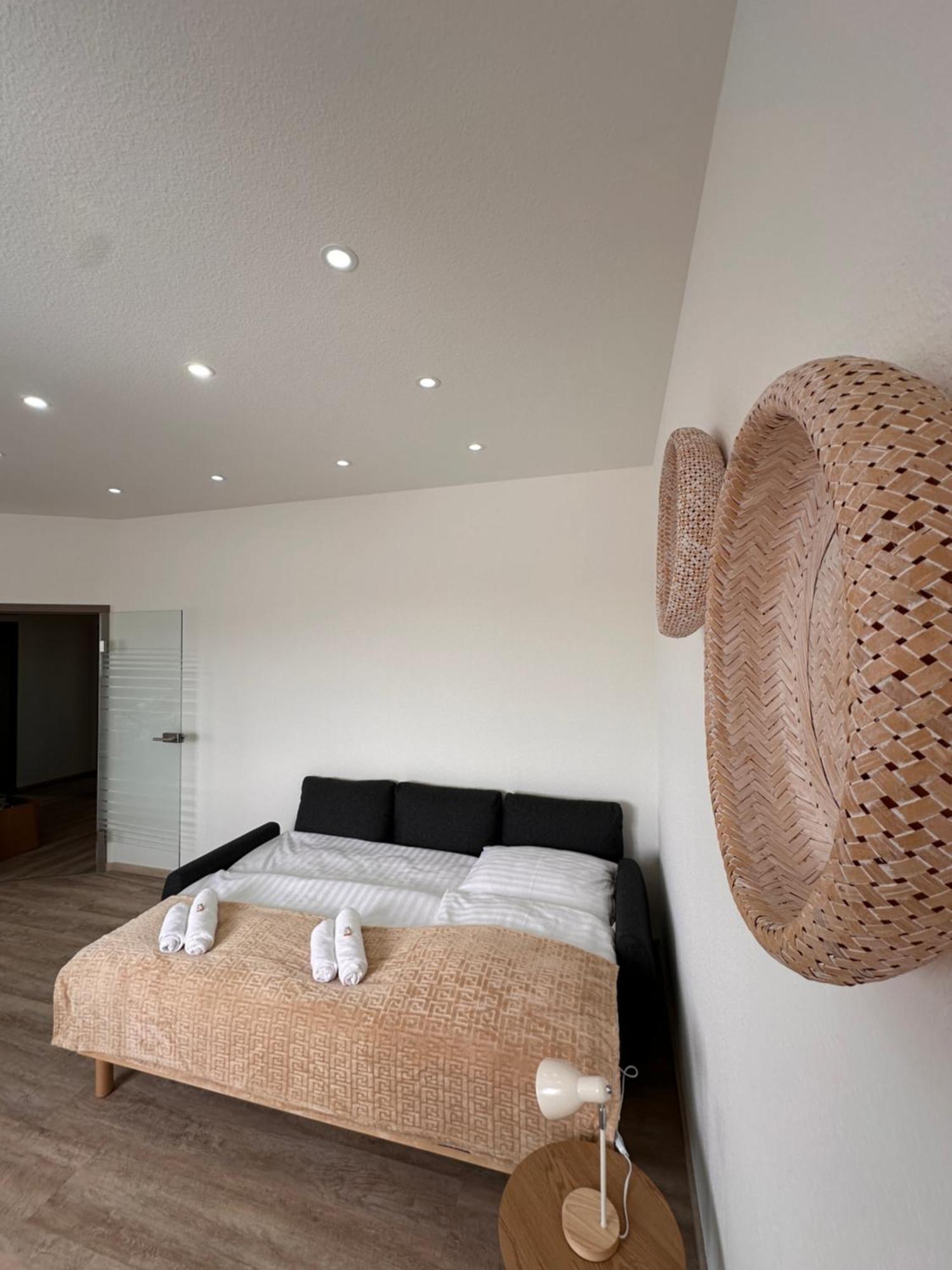 Amao-Obsidian I 120Qm I Elegantes Business- & Familienapartment I 3 Schlafzimmer I Kingsize Betten Schwanau Dış mekan fotoğraf