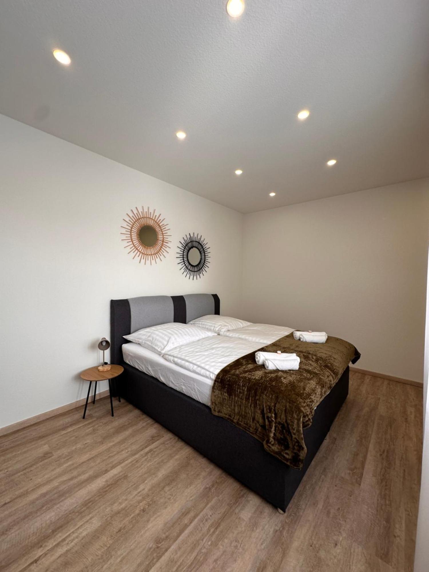 Amao-Obsidian I 120Qm I Elegantes Business- & Familienapartment I 3 Schlafzimmer I Kingsize Betten Schwanau Dış mekan fotoğraf
