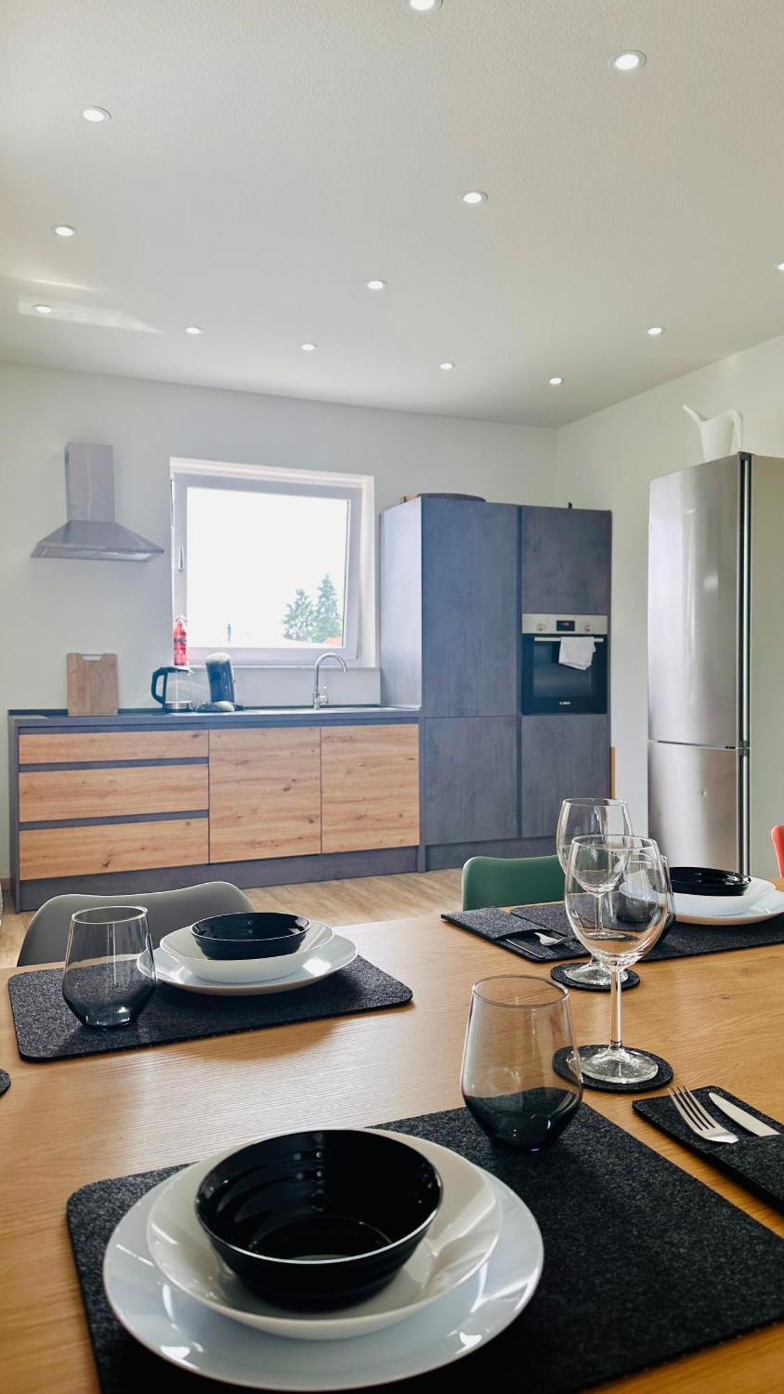 Amao-Obsidian I 120Qm I Elegantes Business- & Familienapartment I 3 Schlafzimmer I Kingsize Betten Schwanau Dış mekan fotoğraf